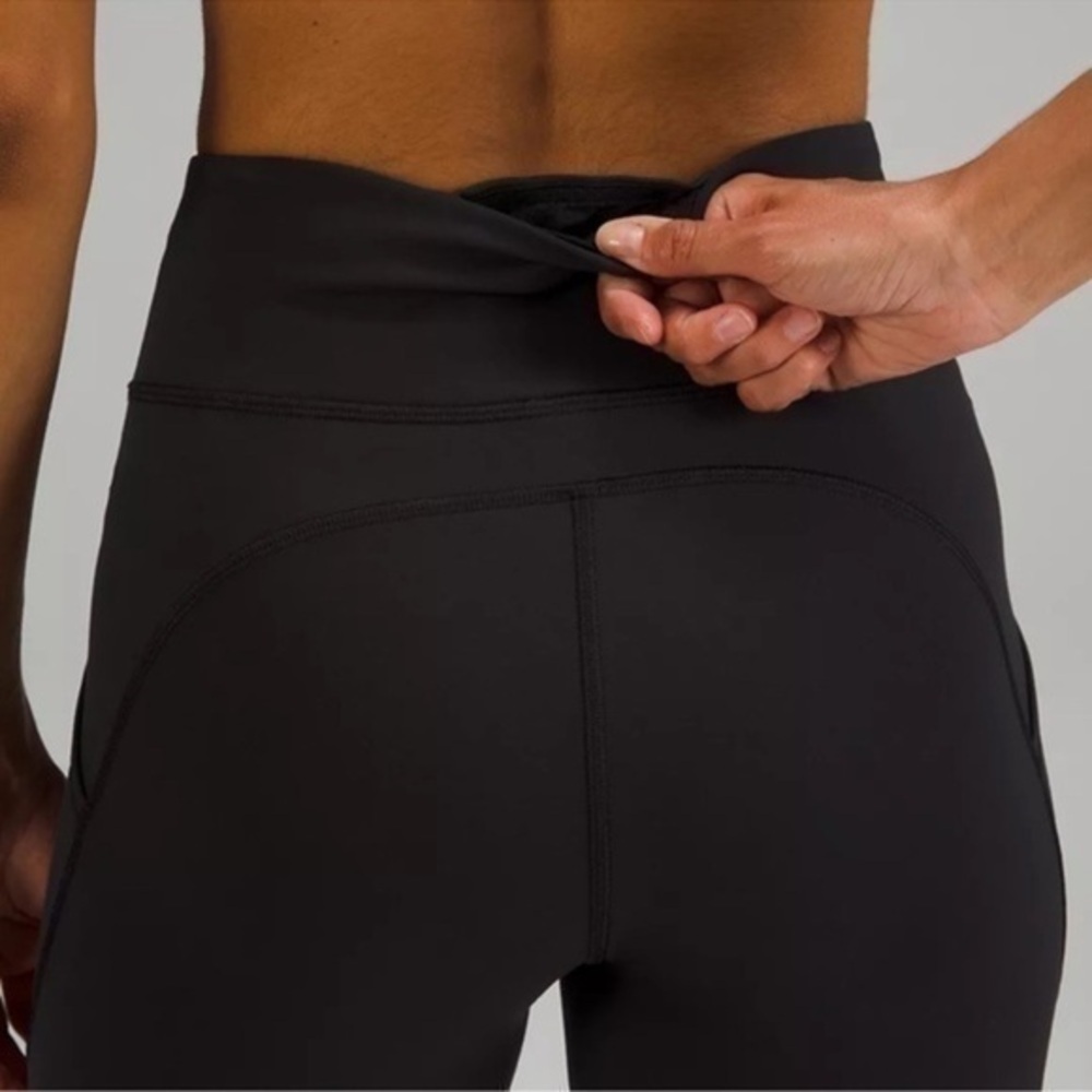 Lululemon Athletica Black Crop Leggings